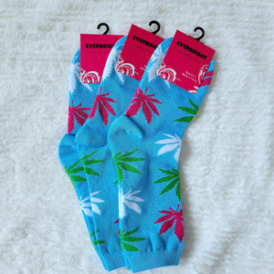 Marijuana Pattern Crew