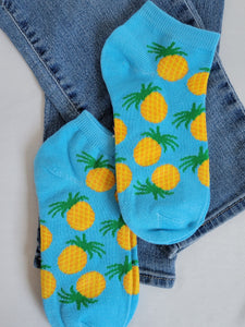 Pineapple Low Cut Sock