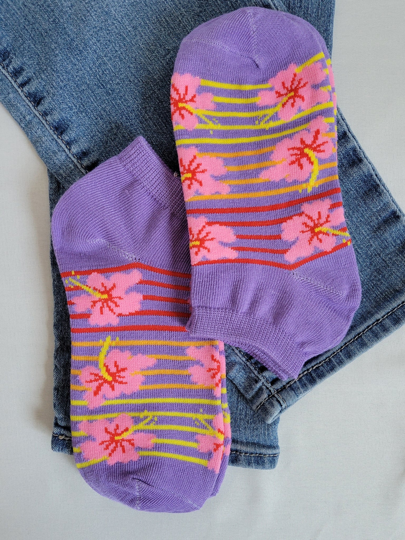 Hibiscus Low Cut Sock